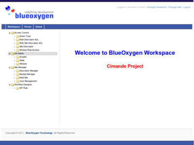 Blueoxygen Cimande Workspace Platform